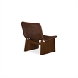 Moe's Home Collection Savanna Outdoor Chair Wood Brown
