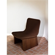 Moe's Home Collection Savanna Outdoor Chair Wood Brown