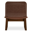 Moe's Home Collection Savanna Outdoor Chair Wood Brown