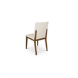 Moe's Home Collection Demi Dining Chair Fabric White