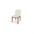 Moe's Home Collection Demi Dining Chair Fabric White