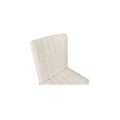Moe's Home Collection Demi Dining Chair Fabric White