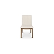 Moe's Home Collection Demi Dining Chair Fabric White