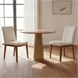 Moe's Home Collection Demi Dining Chair Fabric White