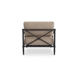 Moe's Home Collection Willow Outdoor Chair Fabric Brown