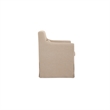 Moe's Home Collection Lydia Outdoor Chair Fabric Brown