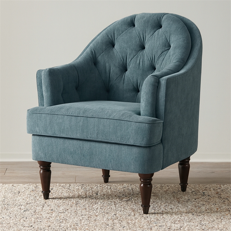 Moe's Home Collection Pandora Outdoor Chair Fabric Blue