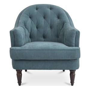 Moe's Home Collection Pandora Outdoor Chair Fabric Blue