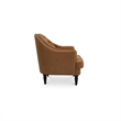 Moe's Home Collection Pandora Accent Chair Fabric Brown