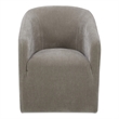 Moe's Home Collection Sandy Dining Chair Fabric Tan
