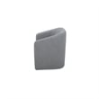 Moe's Home Collection Sandy Dining Chair Fabric Gray