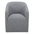Moe's Home Collection Sandy Dining Chair Fabric Gray
