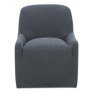 Moe's Home Collection Maisie Dining Chair Fabric Blue