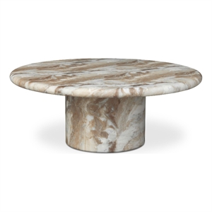 Moe's Home Collection Frida Outdoor Coffee Table Concrete Brown