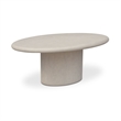 Moe's Home Collection Frida Outdoor Dining Table Concrete White