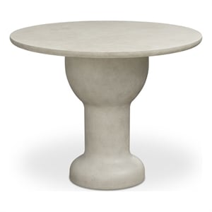 Moe's Home Collection Magnolia Outdoor Table Concrete White