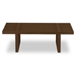 Moe's Home Collection Fletcher Outdoor Coffee Table Wood Brown