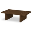 Moe's Home Collection Fletcher Outdoor Coffee Table Wood Brown