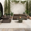 Moe's Home Collection Manon Outdoor Coffee Table Concrete Green