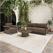 Moe's Home Collection Manon Outdoor Coffee Table Concrete Green