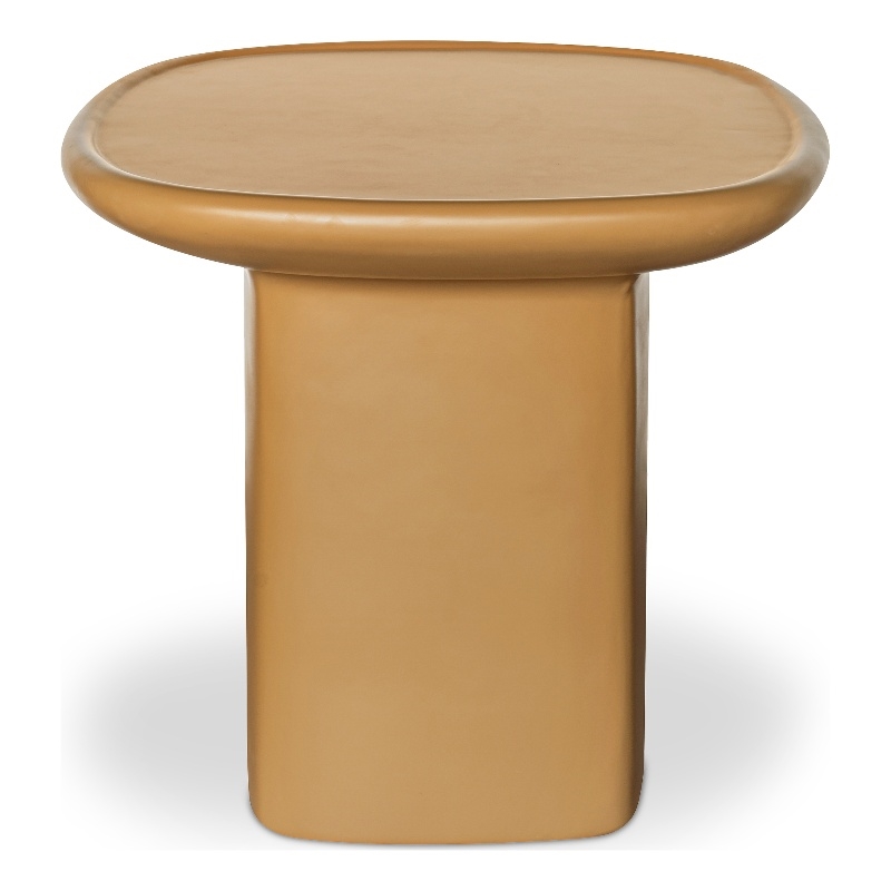 Moe's Home Collection Manon Outdoor Table Concrete Yellow