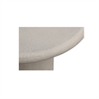 Moe's Home Collection Frida Outdoor Table Concrete White