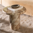 Moe's Home Collection Frida Outdoor Table Concrete Brown