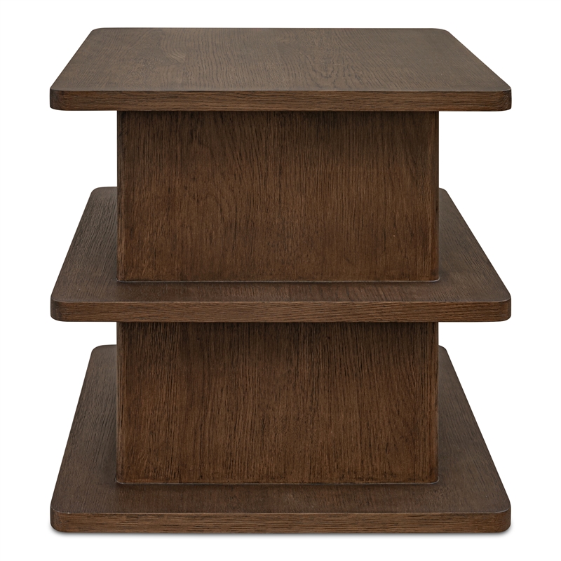 Moe's Home Collection Casey Side Table Wood Brown