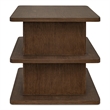 Moe's Home Collection Casey Side Table Wood Brown