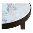 Moe's Home Collection Holli Side Table Stone White