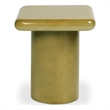 Moe's Home Collection Daisy Side Table Wood Green