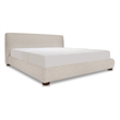 Moe's Home Collection Beau Storage Beds Fabric Gray