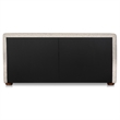 Moe's Home Collection Beau Storage Beds Fabric Gray