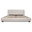 Moe's Home Collection Beau Storage Beds Fabric Gray