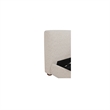 Moe's Home Collection Beau Storage Beds Fabric Gray