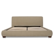 Moe's Home Collection Beau Storage Beds Fabric Beige