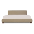 Moe's Home Collection Beau Storage Beds Fabric Beige
