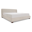 Moe's Home Collection Beau Storage Beds Fabric Gray