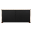 Moe's Home Collection Beau Storage Beds Fabric Gray