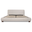Moe's Home Collection Beau Storage Beds Fabric Gray