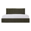 Moe's Home Collection Sebastion Storage Beds Fabric Green