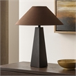 Moe's Home Collection Dorsey Table Lamps Metal Black