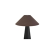 Moe's Home Collection Dorsey Table Lamps Metal Black