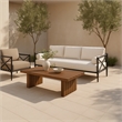 Moe's Home Collection Willow Outdoor Sofas Fabric White