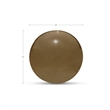 Moe's Home Collection Bonn Tabletop Accents Glass Brown