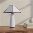 Moe's Home Collection Gigi Table Lamps Fabric Blue