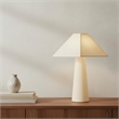 Moe's Home Collection Gigi Table Lamps Fabric White