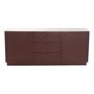 Moe's Home Collection Nadine Sideboards Marble Red