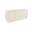 Moe's Home Collection Nadine Sideboards Marble White