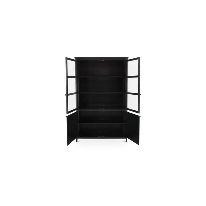 Moe's Home Collection Henry Cabinets Metal Black